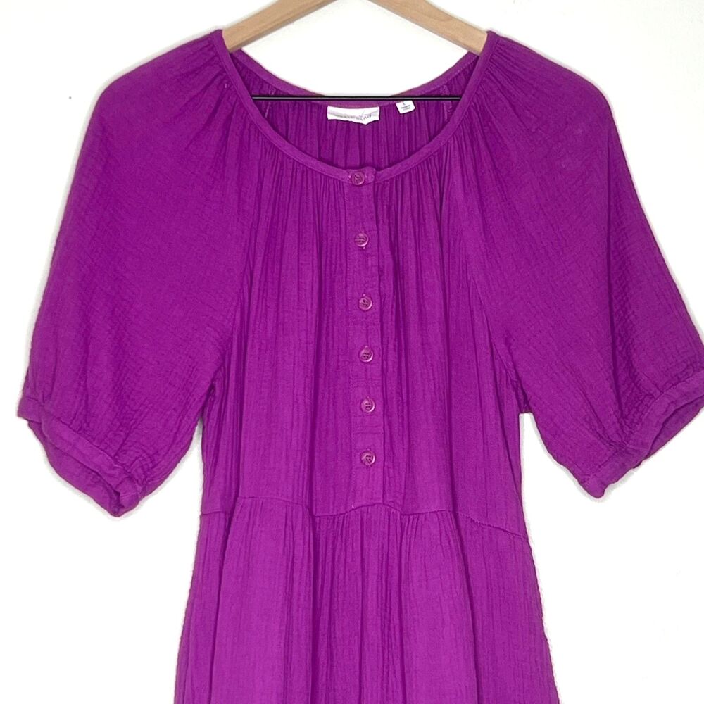 Westbound Magenta Midi Dress - Picture 5 of 11